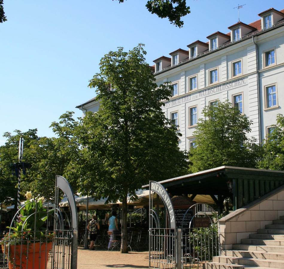 Hotel Am Waldschloesschen - Brauhaus Дрезден Экстерьер фото